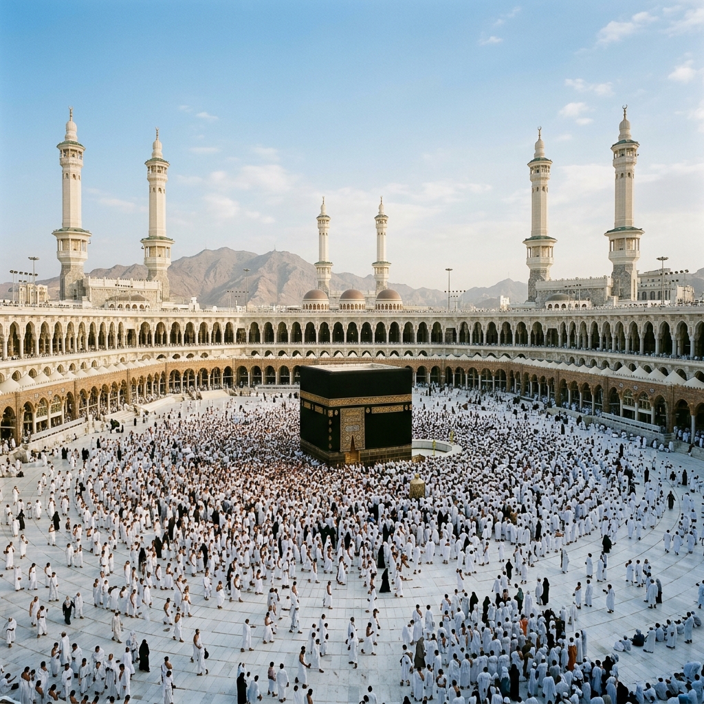 The Holy Kaaba Makkah Mukarramah