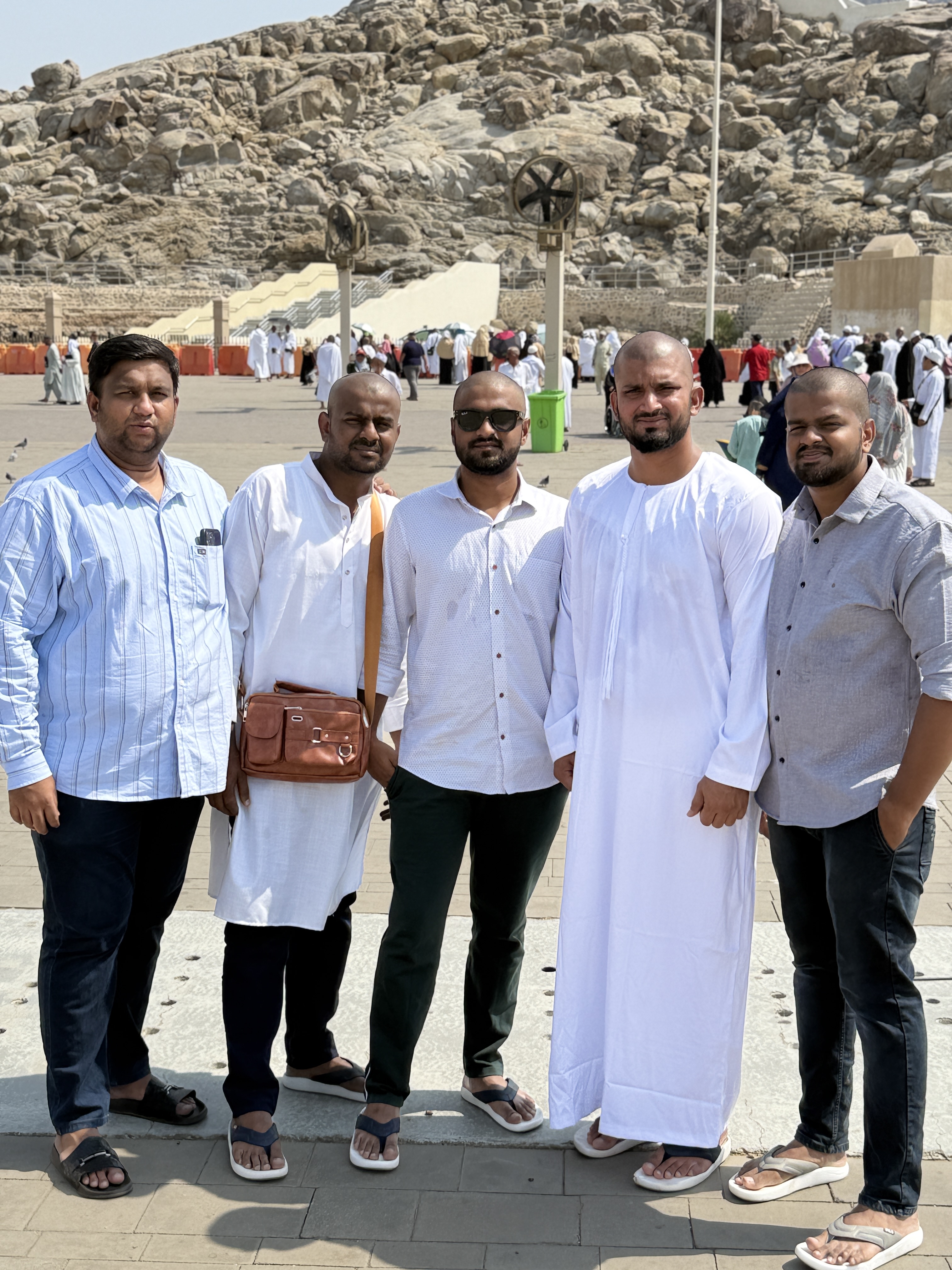 Pilgrims at Makkah